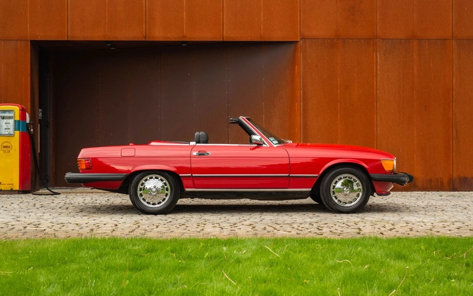Mercedes-Benz SL cena 99000 przebieg: 270000, rok produkcji 1987 z Warszawa małe 596